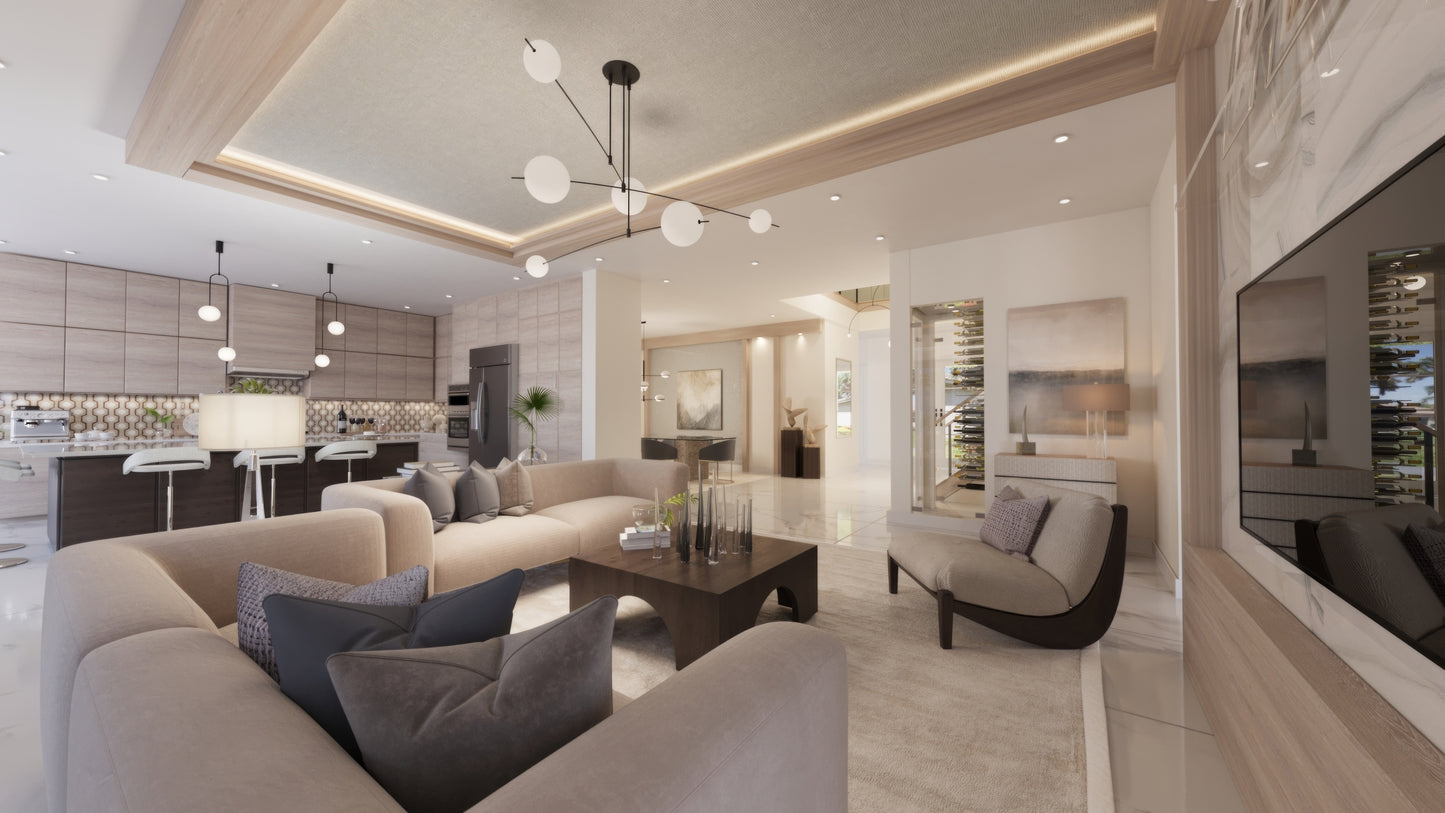 Residential Interior Design Package Whole House up to 4000 SF