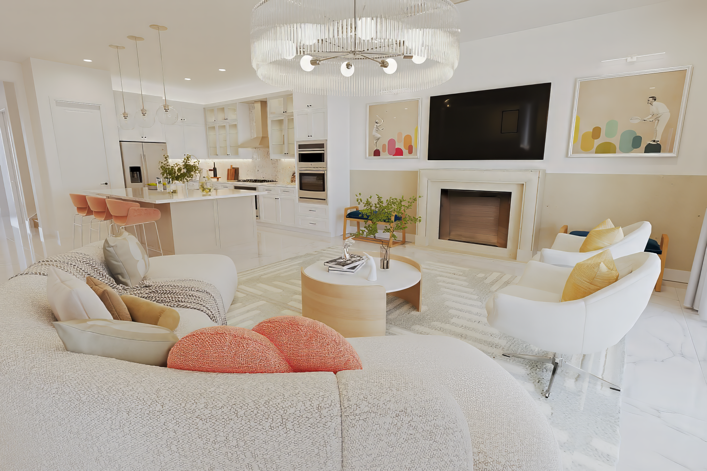 Residential Interior Design Package Whole House up to 4000 SF
